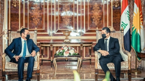 Serokwezîr li gel Parêzgarê Hewlêrê civiya