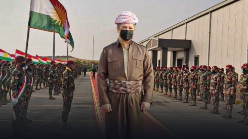 Mesrûr Barzanî: Ev ala Pêşewa Qazî radestî serokê nemir Mistafa Barzanî kiriye