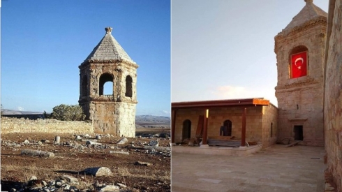 Rêxistinek: Tirkiye rûyê dîrokî yê kela Horî ya Efrînê diguherîne