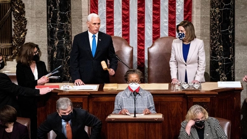 Kongressa Amerîkî serkeftina Joe Biden pesend kir