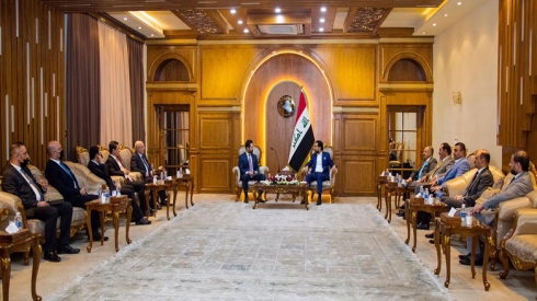 Şanda Herêma Kurdistanê û Mihemed Helbûsî civiyan