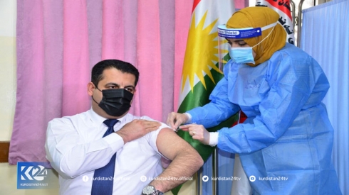 Wezîrê Tendirustiyê vaksîna Koronayê wergirt