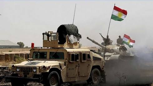 Li Pirdê sê mûşek ber bi sengerên Pêşmerge ve hatin avêtin