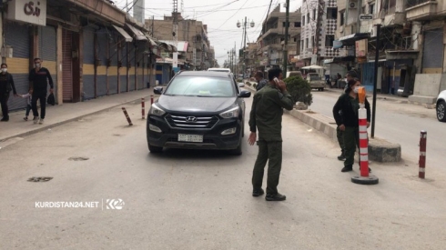 Li Rojavayê Kurdistanê qedexeya giştî ya çûnûhatinê hat ragihandin