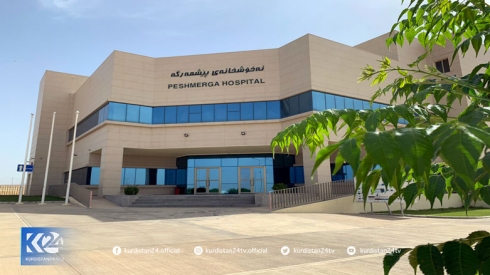 Nexweşxaneya Pêşmerge ya Hewlêrê rojan 60 nexweşan derman dike