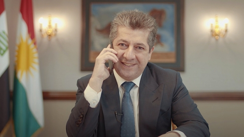 Serokwezîr Mesrûr Barzanî bi rêya telefonê cejna zarokên sêwî pîroz kir