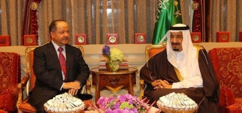 Barzanî û Şah Selman civiyan