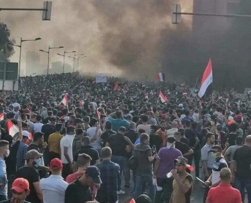 Li Diyale xwepêşandanan dîsa destpê kir