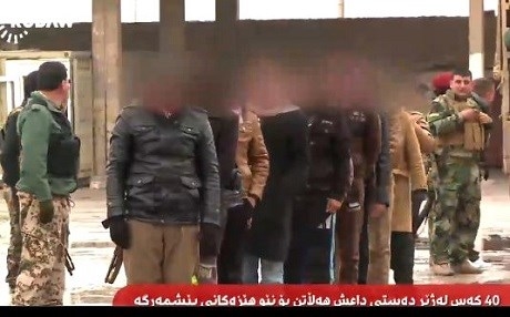 40 kes ji destê DAIŞê reviyan cem Pêşmerge