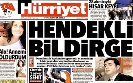 Rojnmeyên Tirkiyê- Biryara dîrokî, Kurdistana Xweser