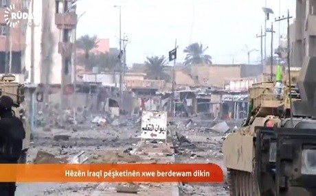 RUMADÎ- Şer dijwar e - Hêzên Iraqê pêşde diçin