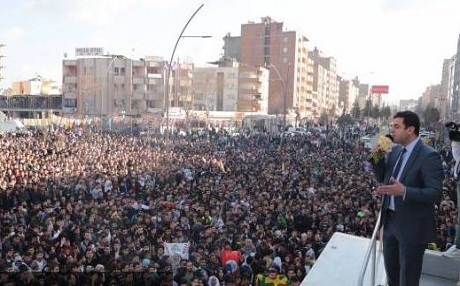 Demîrtaş: Me ji Mele Mistefa, Qazî Mihemed û Şêx Seîd ders standiye