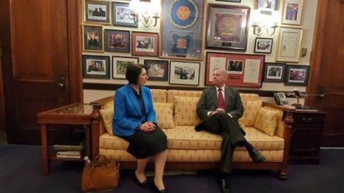 Nûnera Kurdistanê ya Washingtonê bi Graham re hevdîtin kir