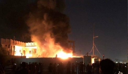 DAIŞê gundek bi temamî şewitand!