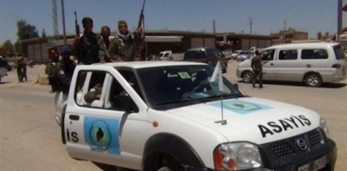 Rojava – Fermandeyekî milîsên Sûriyê li Hesekê ji aliyê asayişê ve hat girtin