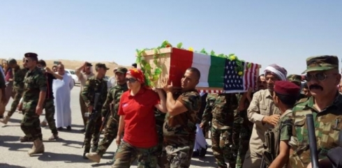 Welatiyekî Amerîkî li rex mezargehê Şerfedîn bi axê hat spartin