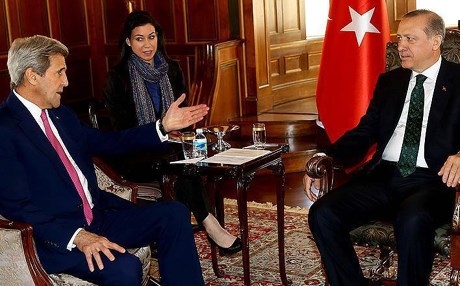 Erdogan bi Wezîrê Derve yê Amerîkayê re hevdîtinek “kurt” kir!