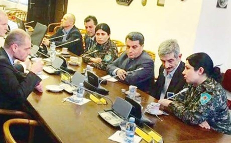 YPG nûneretiya xwe li wî welatê Ewropa vekir!