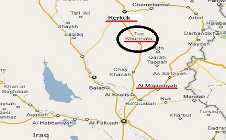 Hêzeke mezin ya Pêşmerge li Xurmatû bicih bûye