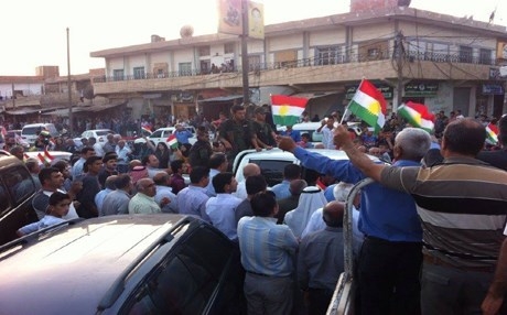 Asayişa Rojava rêgirî li xwepêşandana dijî Sykes-Picotê kir