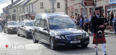 Seamus Heaney is buried in Bellaghy, County Londonderry