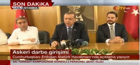 Erdogan li Stenbolê axivî: Hewl dan min bikujin