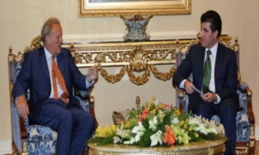 Serokwezîr bi heyeteke Brîtanî re civiya