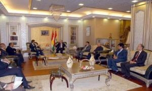 Serokê parlemento û Konsolosê Amerîkayê kir