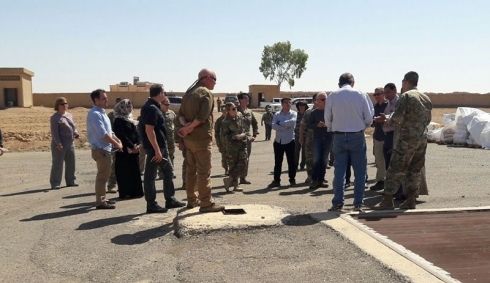 Şanda Amerîkî serdana Rojavayê Kurdistanê kir