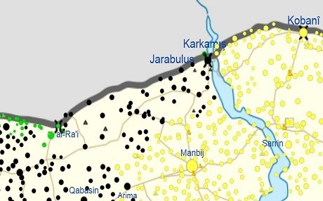 Hêzên Artêşa Azad berê xwe da Cerablusê