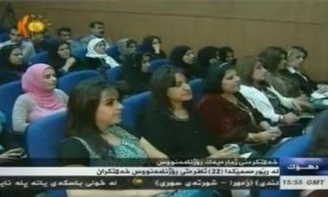 Li Dihukê 22 Jinên Rojnamewan Hatin Xelat Kirin