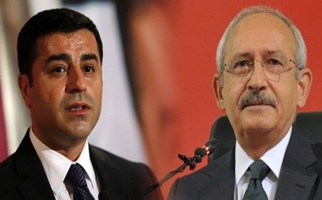 Demirtaş telefona Kiliçdaroglu kir