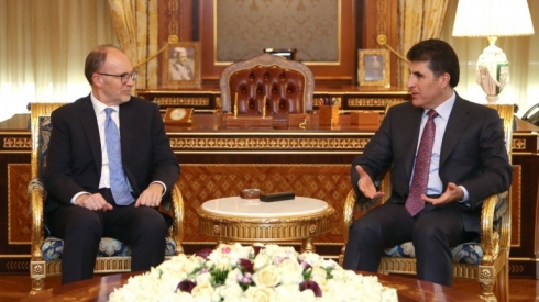 Nêçîrvan Barzanî û Douglas Silliman behsa rewşa Îraqê kirin