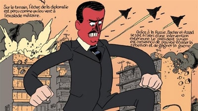 Backstage at the UN: Graphic novel explores Syrian deadlock