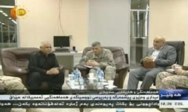 Wezîrê Pêşmerge Bi Rayedarên Leşkerî Yên Amerîkayê Re Civiya