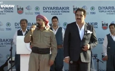 Dueta Şivan Perwer û Îbrahîm Tatlises li Amedê