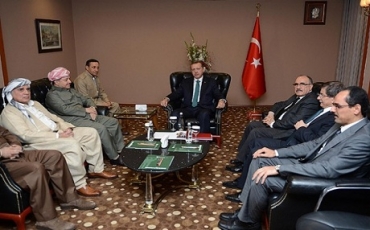 Barzanî û Erdogan civînek li darxist