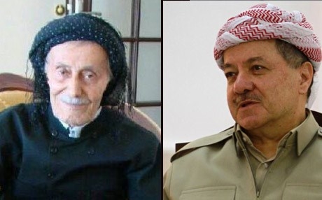 Peyama Barzanî bo malbata Şerefkendî û xelkê Mihabadê