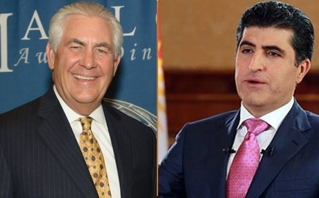 Nêçîrvan Barzanî pîrozbayî li Wezîrê Derve yê Amerîka yê nû kir