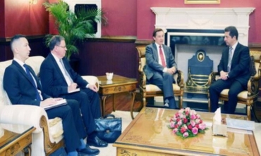 Mesrûr Barzanî bi her du Konsolosên Franseyê re civiya