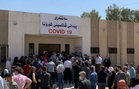 Tenduristiya Hewlêrê: Heta niha 15 hezar kesan vaksîna Koronayê li xwe dane