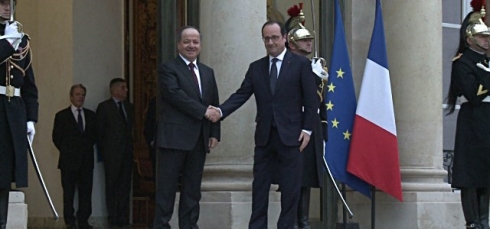 Barzanî û Hollande cara çaremîn dicivin