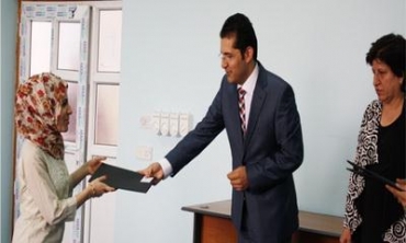 Mesrûr Barzanî Xwendekarên Kolija Teknîkî Xelat Kir