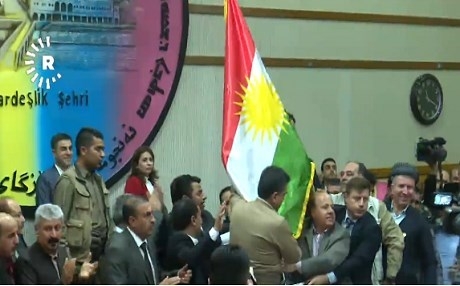 Tirkiyê li ser hildana Ala Kurdistanê li Kerkûkê daxuyanî da