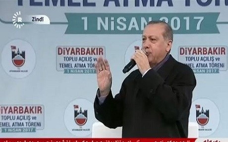Erdogan li ser xebatên Kurdî: Em dê paşve gav navêjin