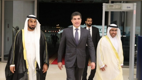 Serokê herêma Kurdistanê li gel rayedarên Îmaratê dicive