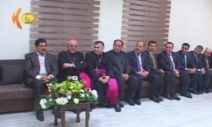 Fazil Mîranî bi hijmareke Patrîkên Mesîhî re civiya