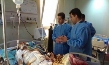 Mesrûr Barzanî serdana birîndarên teqînên Hewlêrê kir