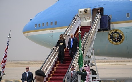 Trump li Erebistana Siûdiyê ye