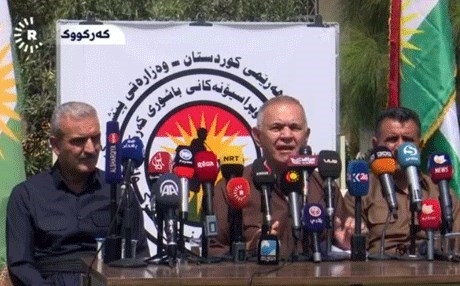 Fermandarên Pêşmerge: Heta pê li cesedê me nekin nikarin bikevin Kerkûkê